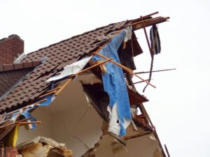 hurricane roof damage in Deerfield Beach FL